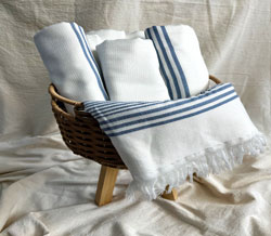 حوله‌ پنبه‌ای دست‌بافت