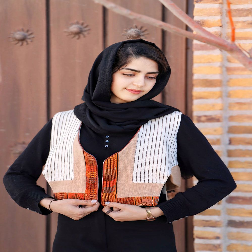 جلیقه زنانه سوزن دوزی